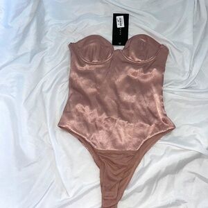 Zara Strapless Bustier Bodysuit